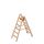  Layher Steigtechnik Leitern Layher Holzstehleiter mit 6 Stufen; Holzleiter mit 80mm breiten Stufen, beidseitig begehbar; Länge 1,62 m 12405468