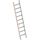  Leitern Layher Stufenanlegeleiter TOPIC 9 Stufen, Aluminiumleiter mit 80 mm breiten Stufen, Länge 2.40 m 12405390