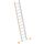  Leitern Layher Stufenanlegeleiter TOPIC 12 Stufen, Aluminiumleiter mit 80 mm breiten Stufen, Länge 3.15 m 12405443