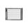 Zauntor RAL 7016 1 flgl. Multitor RAL 7016 inkl. Flacheisen 1400 x 1000 mm 12463751