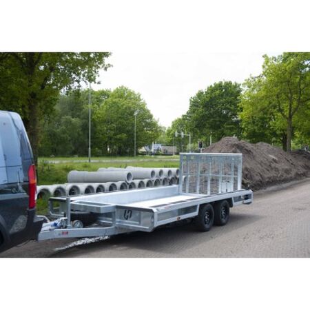  Maschinentransporter Henra MT354017 Transportanhänger Rasterprofilbodenplatte 12463127