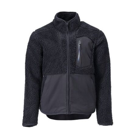  MASCOT MASCOT Faserpelz Jacke mit Reißverschluss Gr. L in Schwarzblau 12467052