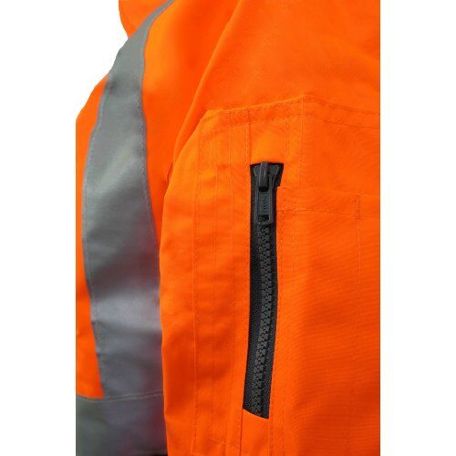  Warnschutzjacken PROFIL Warnschutzjacke orange "Comfort" - 2 in 1, Gr. S 12466110