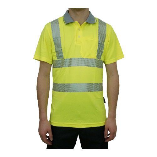  Arbeitskleidung PROFIL Warn-Poloshirt Paul leuchtgelb, Gr. S 12449245