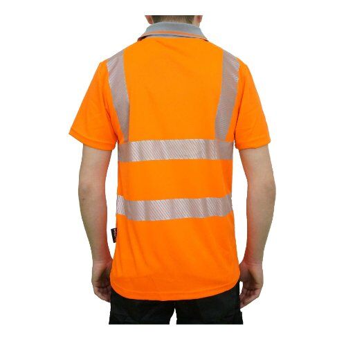  Bekleidung PROFIL Warn-Poloshirt Paul orange, Gr. 4XL 12449256