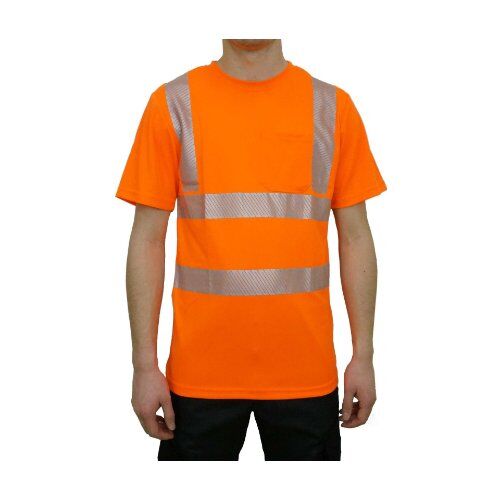  Arbeitskleidung PROFIL Warnschutz T-Shirt orange - Thorsten, Gr. S 12449260