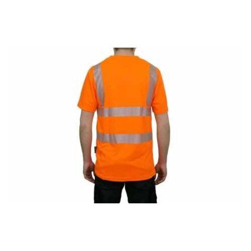  Arbeitskleidung PROFIL Warnschutz T-Shirt orange - Thorsten, Gr. S 12449260