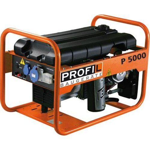  Stromerzeuger PROFIL Stromerzeuger P 5000 | 230V, Benzin | Mobiler Strom für Bauprojekte 12449326