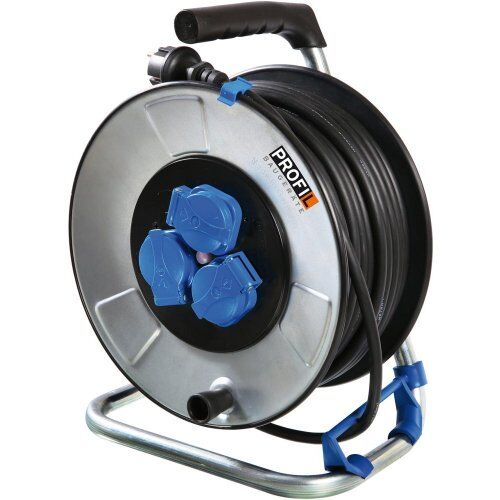  Bestseller Metall-Kabeltrommel | Ø 320 mm, 40 m, H07RN-F3G2,5 | Zur sicheren Kabellagerung 12463388