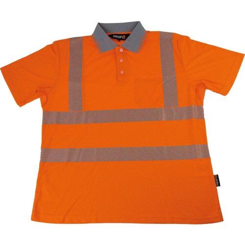  Arbeitskleidung PROFIL Warn-Poloshirt Paul orange, Gr. S 12449244