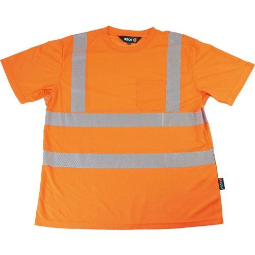 Arbeitskleidung PROFIL Warnschutz T-Shirt orange - Thorsten, Gr. S 12449260