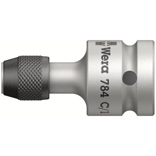  Werkzeugschäfte und Verbindungsteile 784 C 1/2"-Verbindungsteile mit Wera-Schnellwechselfutter, art. no. 784 C/1 x 1/4" x 50 mm 12455076