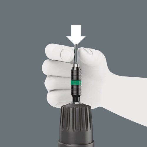  Bit-Sortimente Wera 897/4 R SB Universalhalter Rapidaptor BiTorsion, 1/4" x 75 mm 12451811