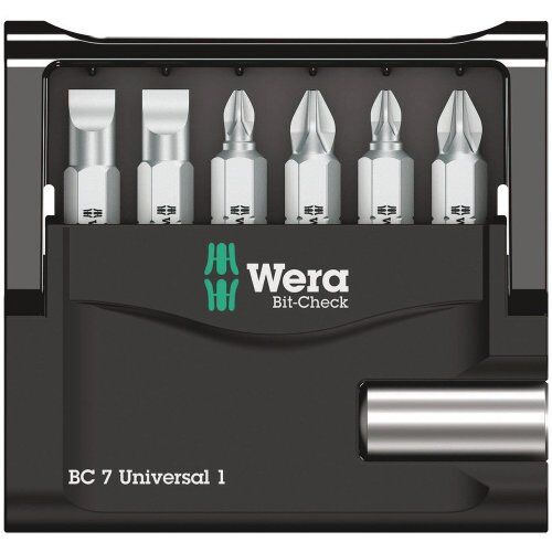  Bit-Sortimente Wera Bit-Check 7 Universal 1, 7-teilig 12451831
