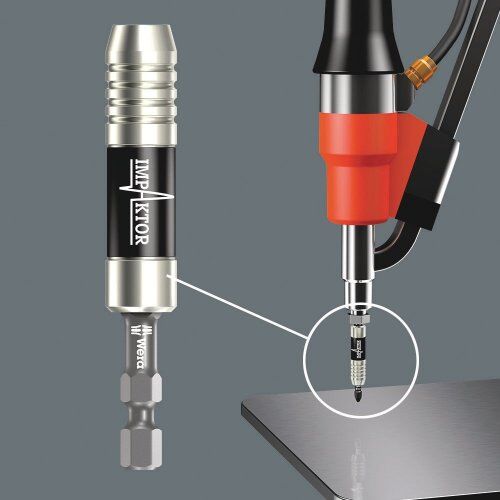  Impaktor Halter 897/4 IMP Impaktor Halter mit Sprengring und Magnet, 1/4" x 75 mm 12455070