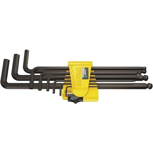  Wera Katalog Sonstiges 950/9 Hex-Plus Imperial 1 SB Winkelschlüsselsatz, zöllig, BlackLaser, 9-teilig 12455312