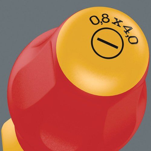  Kraftform Comfort VDE 1160 i VDE-isolierter Schlitz-Schraubendreher, 1,2 x 8 x 175 mm 12453168