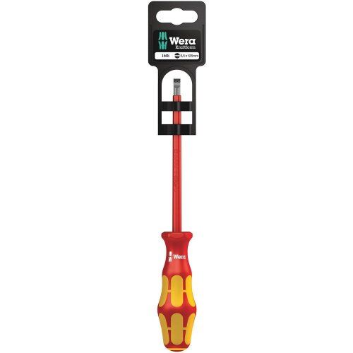  Kraftform Plus – Serie 100 VDE 160 i SB VDE-isolierter Schlitz-Schraubendreher, 1 x 5,5 x 125 mm 12453011