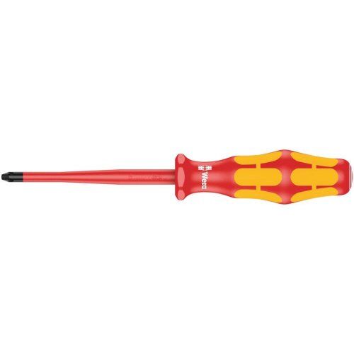  Kraftform Plus – Serie 100 VDE 162 iSS PH VDE-isolierter Kreuzschlitz-Schraubendreher mit reduziertem Klingen- und Griffdurchmesser, PH 1 x 80 mm 12452984