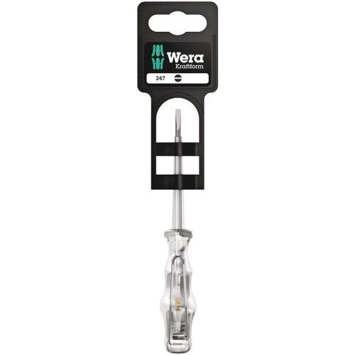  Schraubendreher, Schlitz Wera 247 SB Einpoliger Spannungsprüfer, 0,5 x 3 x 70 mm 12451923