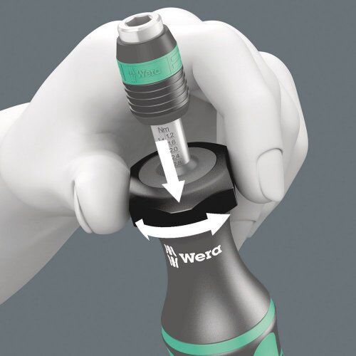  Serie 7400 Kraftform Drehmomentschraubendreher - Mit variabler Drehmomenteinstellung. Serie 7400 Kraftform einstellbare Drehmomentschraubendreher (2,5-29,0 in. lbs.) mit Rapidaptor Schnellwechselfutter, art.no.7445x1/4"x2,5-11,5in.lbs. 12455342