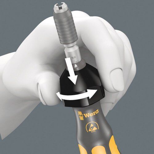  Serie 7400 Kraftform Drehmomentschraubendreher - Mit variabler Drehmomenteinstellung. Serie 7400 Kraftform ESD einstellbare Drehmomentschraubendreher (0,1-1,0 Nm) mit Schnellwechselfutter, art. no. 7436 ESD x 0,30-1,00 N m 12455337