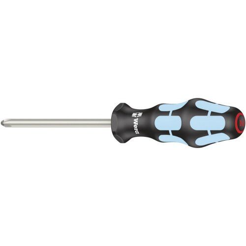  Kraftform Edelstahl Schraubendreher 3350 PH Kreuzschlitz-Schraubendreher, Edelstahl, PH 1 x 80 mm 12452403
