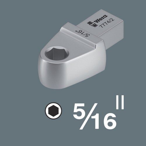  Serie Einsteckwerkzeuge 7774/3 Einsteckwerkzeug Bitadapter 5/16", 5/16" x 58 mm 12455526