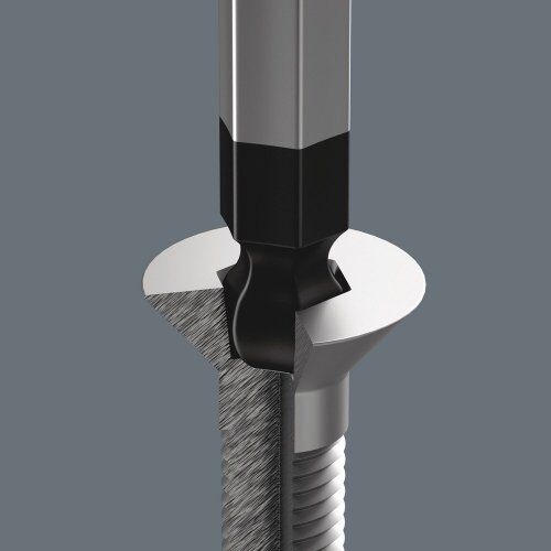  Kraftform Plus – Serie 300 352 Sechskant-Kugelkopf-Schraubendreher, 4 x 100 mm 12452333