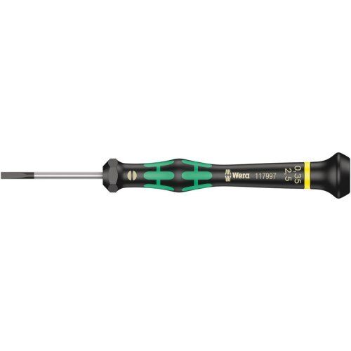  Serie Kraftform Micro 2035 Elektroniker-Schlitzschraubendreher, 0,35 x 2,5 x 40 mm 12452525