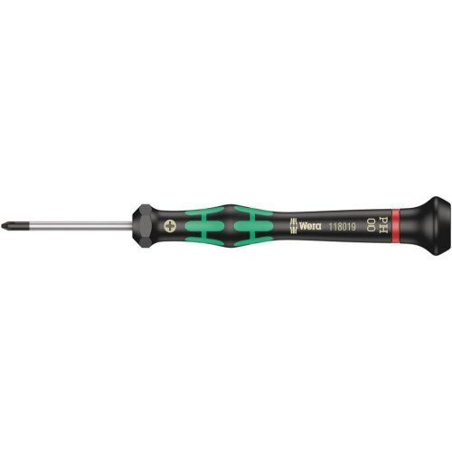  Serie Kraftform Micro 2050 PH Elektroniker-Kreuzschlitzschraubendreher, PH 00 x 40 mm 12452509