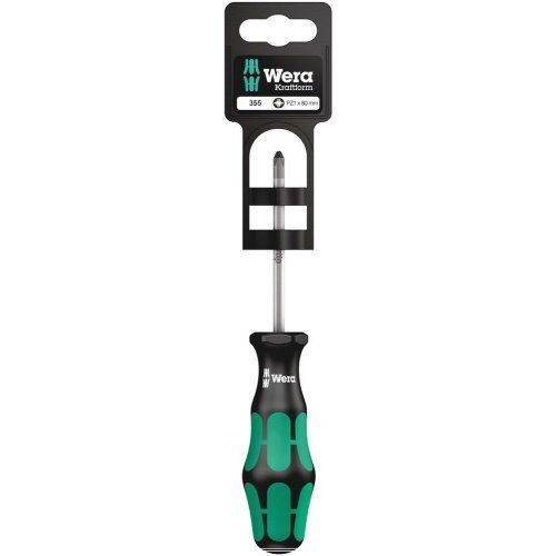  Kraftform Plus – Serie 300 355 PZ SB Kreuzschlitz-Schraubendreher, PZ 1 x 80 mm 12452099