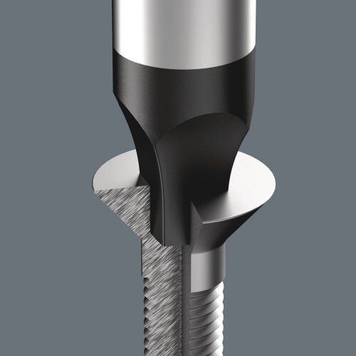  Kraftform Plus – Serie 300 368 SB Schraubendreher für Innen-Vierkantschrauben, # 1 x 80 mm 12452098