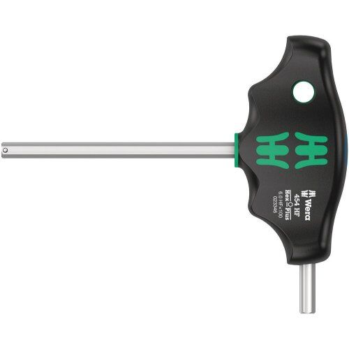  Serie 400 Quergriff Wera 454 HF Quergriff-Sechskantschraubendreher Hex-Plus mit Haltefunktion, 6 x 100 mm 12451893