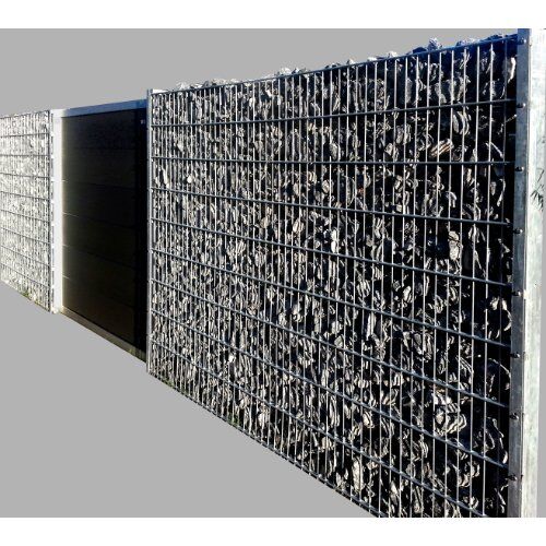  Mit Pfosten Ranko Gabione verzinkt 16" mit Pfosten 800 x 1100 mm 12463914