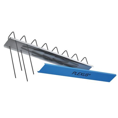  PLEXUS Bügelleiste Bügelbreite 15 cm PLEXUS Bügelleiste BK081015E 8mm, s=10cm, b=15cm, Typ"B" h=15cm, lü=32cm, Boxbreite=17,5cm Boxhöhe=30mm, L=125cm  PVC-Deck 12445697