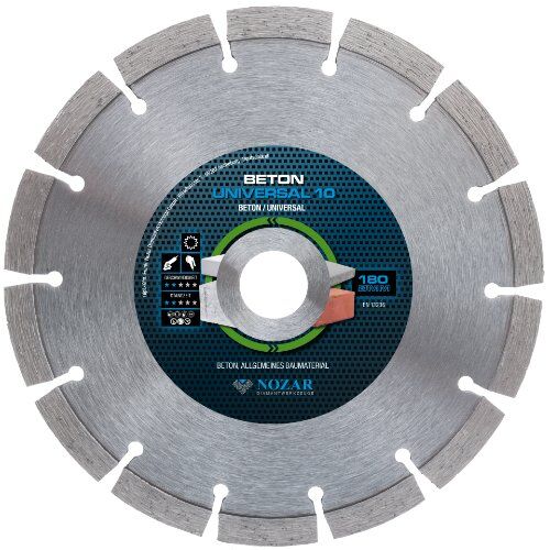  Diamanttrennscheibe Beton Universal 10 Nozar Diamanttrennscheibe, 180x22,23mm, Beton Universal 10 12446073