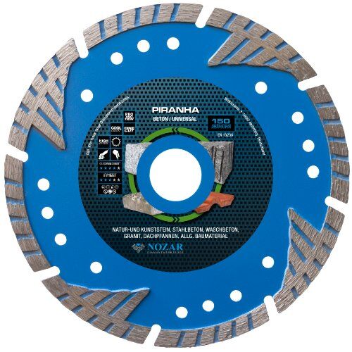  Diamanttrennscheibe Piranha Nozar Diamanttrennscheibe, 150x22,23mm, Piranha 12446054