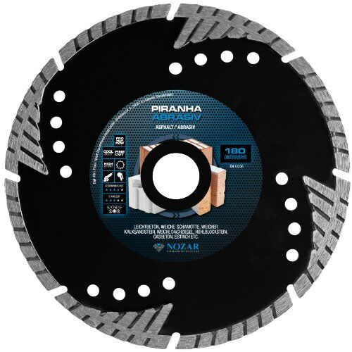  Diamanttrennscheibe Piranha abrasiv Nozar Diamanttrennscheibe, 180x22,23mm, Piranha abrasiv 12446157