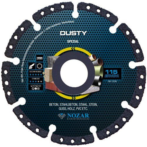  Diamanttrennscheibe Dusty Nozar Diamanttrennscheibe, 115x22,23mm, Dusty 12446104