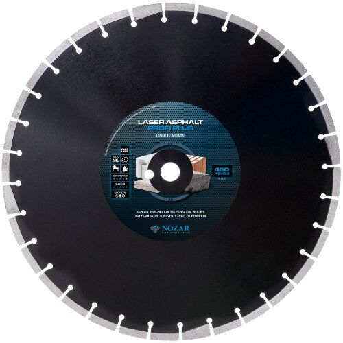  Diamanttrennscheibe Laser Asphalt Profi Plus Nozar Diamanttrennscheibe, 450x25,4mm, Laser Asphalt Profi Plus 12446040