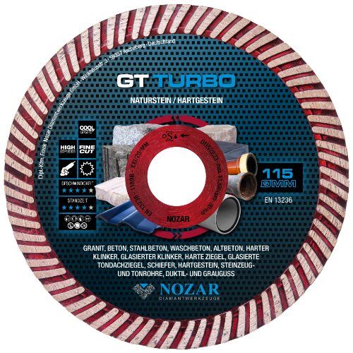  Diamanttrennscheibe GT Turbo Nozar Diamanttrennscheibe, 115x22,23mm, GT Turbo 12446020