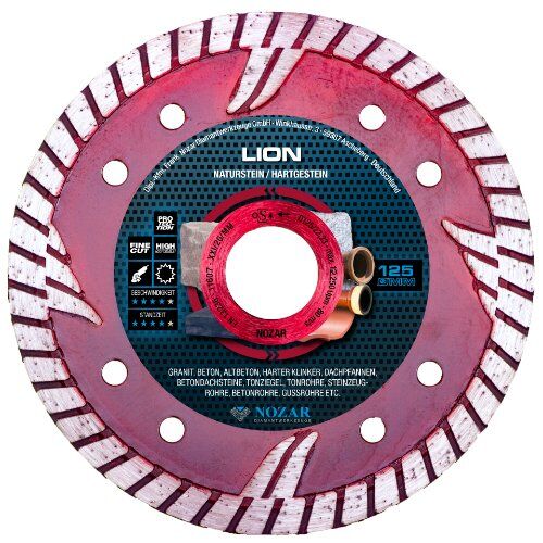  Diamanttrennscheibe Lion Nozar Diamanttrennscheibe, 125x22,23mm, Lion 12446135