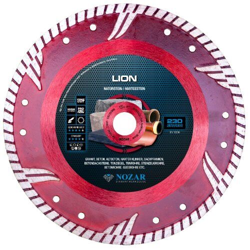  Diamanttrennscheibe Lion Nozar Diamanttrennscheibe, 230x22,23mm, Lion 12446137