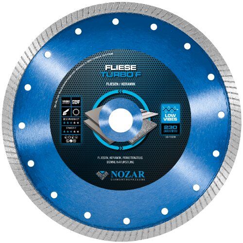  Diamanttrennscheibe Fliese Turbo F Nozar Diamanttrennscheibe, 230x22,23mm, Fliese Turbo F 12446046