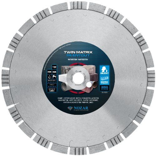  Diamanttrennscheibe Twin Matrix Silentcut Nozar Diamanttrennscheibe, 350x25,4mm, Twin Matrix Silentcut 12446102