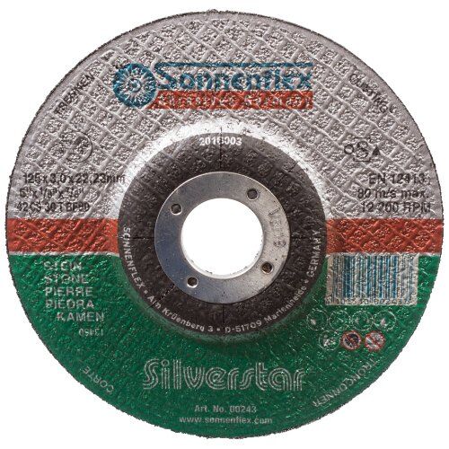  SF-Trennscheibe Silver Nozar SF Trennscheibe Stein gekröpft,  125 x 3,0 x 22,23mm, Silver 12446192