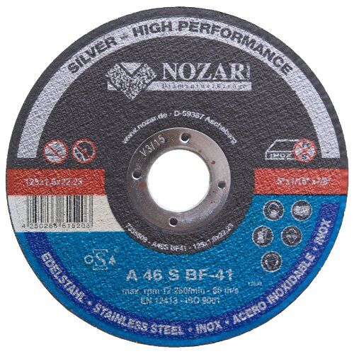  Trennscheibe Inox Profi Line Nozar Trennscheibe Inox flach, 125 x 1,2 x 22,23mm, Profi Line 12446049