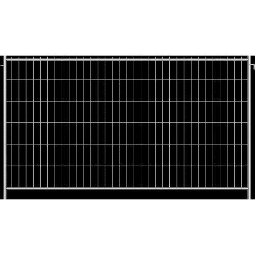  Mobilzäune sendzimirverzinkte Schake Mobilzaun „Light”, Höhe: 2,00 m, Element Breite: 3,50 m, mit Haken und Ösen 12450317