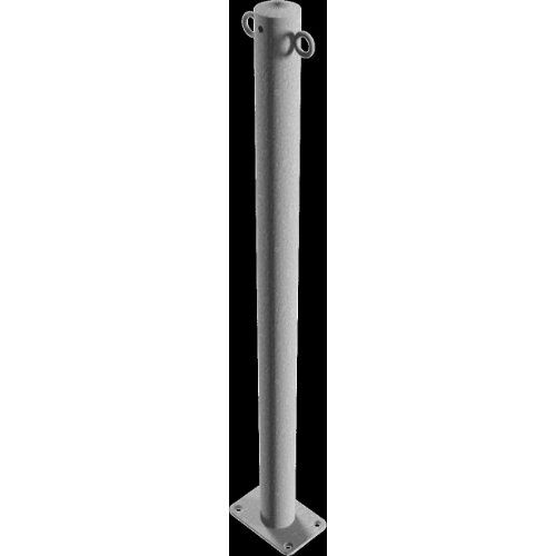  Absperrpfosten Ø 42 mm bis Ø 60 mm Schake Absperrpfosten Ø 60x2,5, mit 2 Ösen, blank 12450632